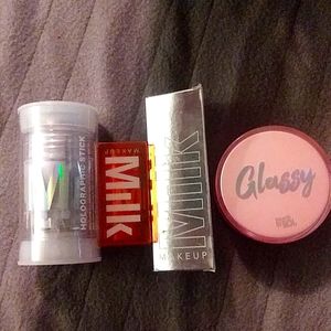 Glassy skin/MILK makeup 4 piece lot